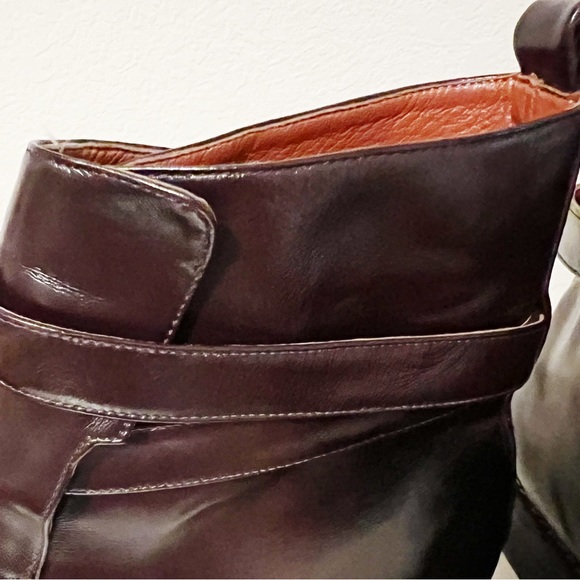 $J. Ransford Collection Jodhpur Boots, Dark Brown, Round Toe, Low Heel, Size 10 - Picture 6 of 11